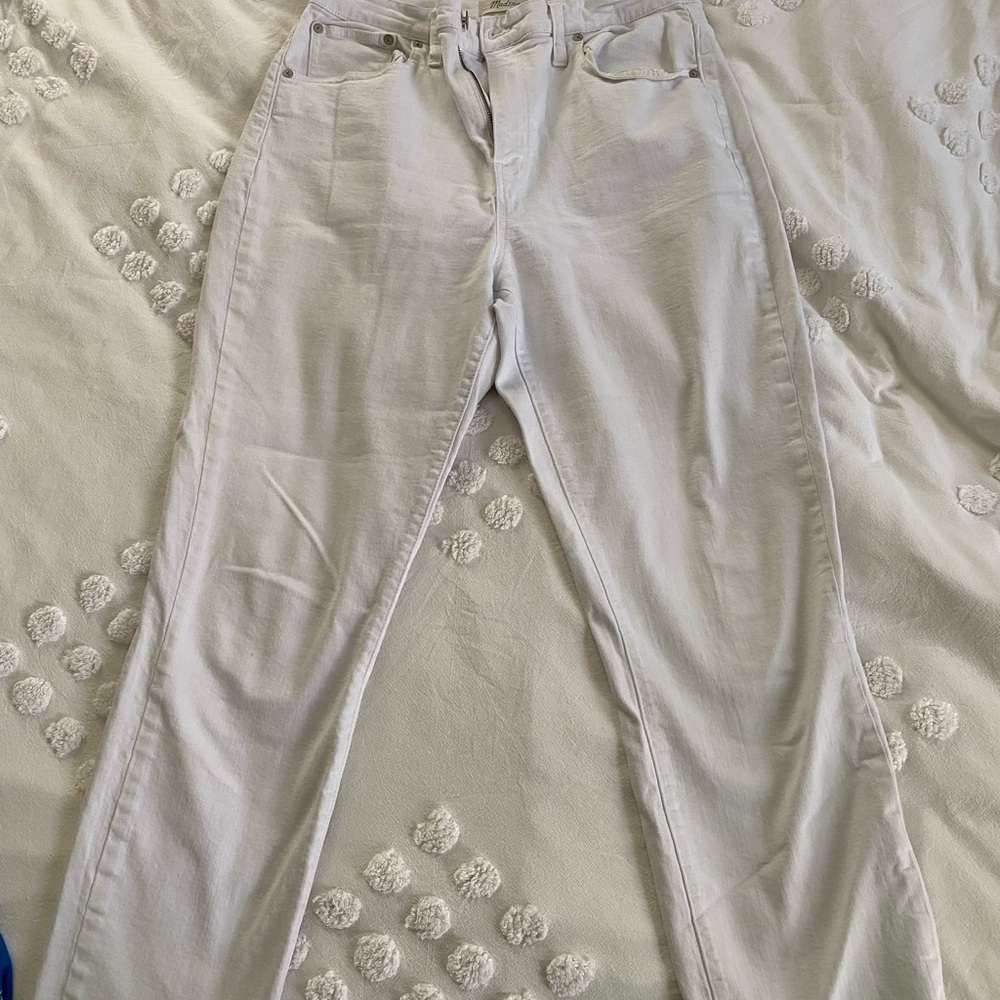 Madewell White Jeans